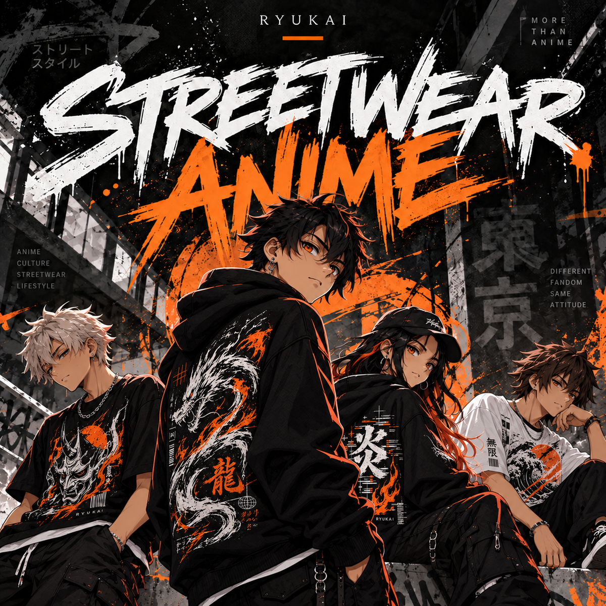 Streetwear Anime